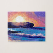 Sonnenaufgang am Shipwreck Beach Kauai Jigsaw Puzz Puzzle (Horizontal)