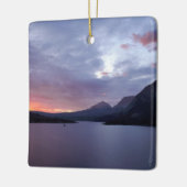 Sonnenaufgang am St. Mary Lake Keramikornament (Links)