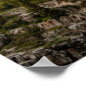 Sonnenaufgang am Swiftcurrent Lake Poster (Ecke)