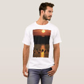 Sonnenaufgang am T-Shirt (Vorne ganz)