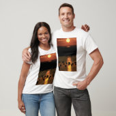 Sonnenaufgang am T-Shirt (Unisex)