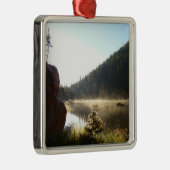 Sonnenaufgang am Traumsee Ornament Aus Metall (Rechts)