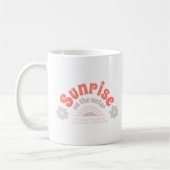 Sonnenaufgang am Wasser Kaffeetasse (Links)