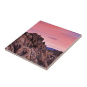 Sonnenaufgang an Alabama-Hügeln Fliese (Seite)