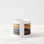 Sonnenaufgang an Bryce Schlucht Espressotasse (Vorderseite)