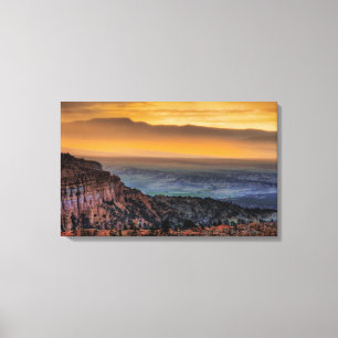Sonnenaufgang an Bryce Schlucht Leinwanddruck