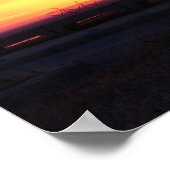 Sonnenaufgang an den Euphraten Poster (Ecke)