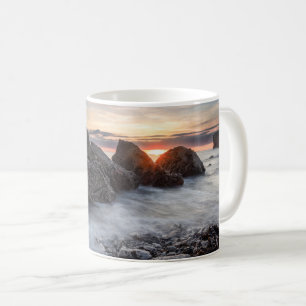Sonnenaufgang an den Zackenfelsen, Tasse der Süds