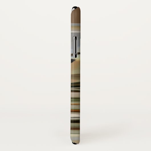 Sonnenaufgang an der Abstrakten Wüste Case-Mate iPhone Hülle (Hinten/Rechts)