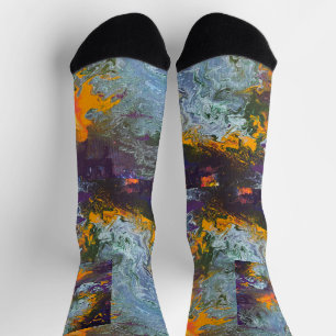 Sonnenaufgang an der Gelben Messerbucht. Socken