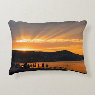 Sonnenaufgang an der Promenade des Anglais Dekokissen