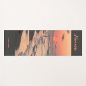 Sonnenaufgang an der texanischen Küste, Personalis Yogamatte (Vorderseite (Horizontal))