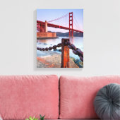 Sonnenaufgang an Fort Point Leinwanddruck (Insitu (Wohnzimmer))