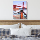 Sonnenaufgang an Fort Point Leinwanddruck (Insitu (Schlafzimmer))