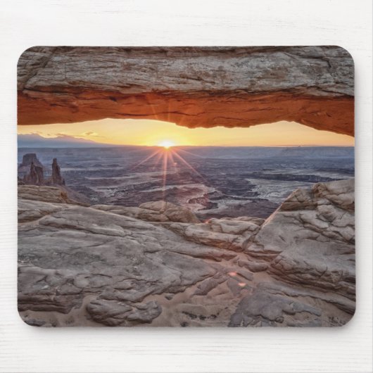 Sonnenaufgang an MESA-Bogen, Canyonlands Mousepad (Vorne)