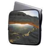 Sonnenaufgang an MESA-Bogen Laptopschutzhülle (Vorderseite Links)