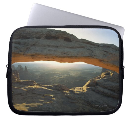 Sonnenaufgang an MESA-Bogen Laptopschutzhülle (Vorderseite)