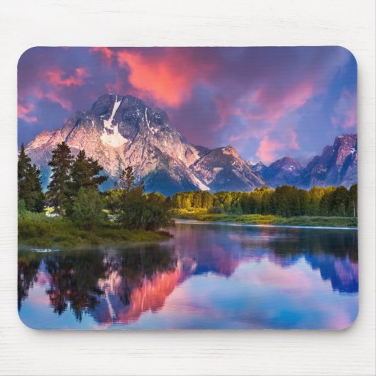 Sonnenaufgang an Oxbow Biegung Mousepad (Vorne)