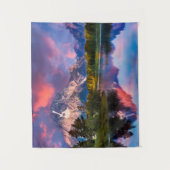 Sonnenaufgang an Oxbow Biegung Wandteppich (Vorderseite)