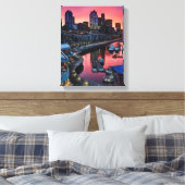 Sonnenaufgang an Pier 66 mit Blick auf Glockenhafe Leinwanddruck (Insitu (Schlafzimmer))