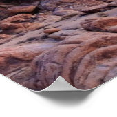 Sonnenaufgang auf Alabama Hills Poster (Ecke)