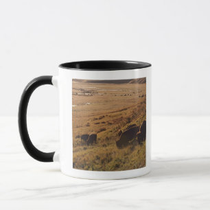 Sonnenaufgang auf Bison Tasse