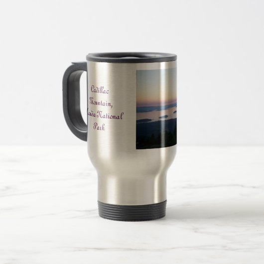 Sonnenaufgang auf Cadillac-BergTracel Tasse (Vorderseite Links)