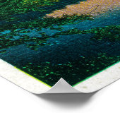 Sonnenaufgang auf dem Berg Adams vom Foreut Lake, Poster (Ecke)