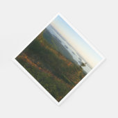 Sonnenaufgang auf dem Cadillac Mountain I Serviette (Ecke)