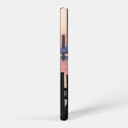 Sonnenaufgang auf dem Dock am George Lake Samsung Galaxy Hülle (Rechte Seite)