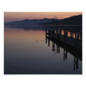 Sonnenaufgang auf dem Dock am George New Yorker Se Fotodruck (Vorne)