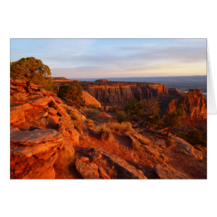 Sonnenaufgang auf dem Grand-View-Weg am Monument O