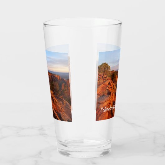 Sonnenaufgang auf dem Grand-View-Weg am Monument O Glas (Rechts)