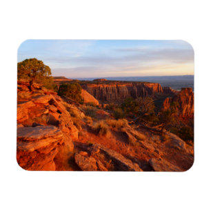 Sonnenaufgang auf dem Grand-View-Weg am Monument O Magnet