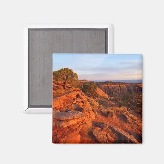 Sonnenaufgang auf dem Grand-View-Weg am Monument O Magnet (Vorderseite/Rückseite)