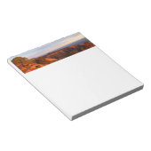 Sonnenaufgang auf dem Grand-View-Weg am Monument O Notizblock (angewinkelt)