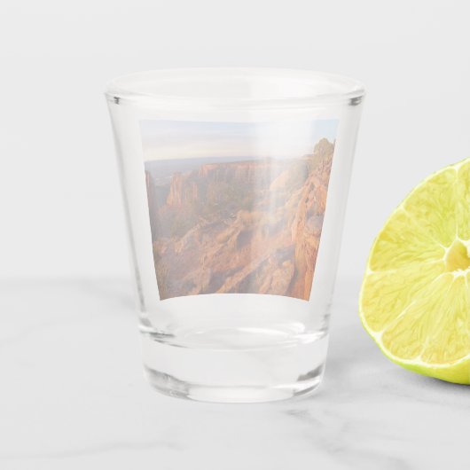 Sonnenaufgang auf dem Grand-View-Weg am Monument O Schnapsglas (Rückseite)