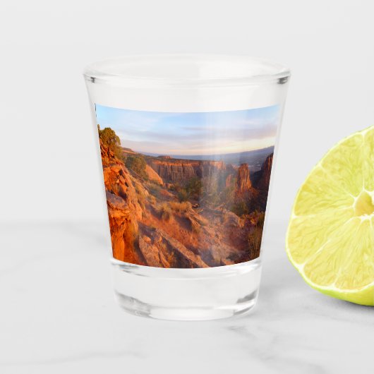 Sonnenaufgang auf dem Grand-View-Weg am Monument O Schnapsglas (Vorderseite)