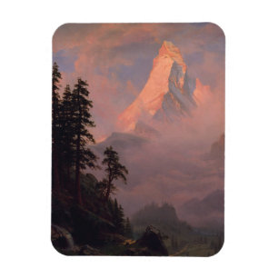 Sonnenaufgang auf dem Matterhorn Magnet