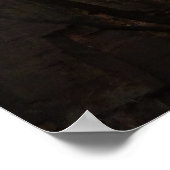 Sonnenaufgang auf dem Riverside Wanderweg at Zion Poster (Ecke)