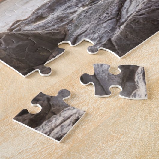 Sonnenaufgang auf dem Strand Armação, San Catarina Puzzle (Seite)