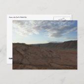 Sonnenaufgang auf dem Weg zum Dolcefarniente Postkarte (Vorne/Hinten)