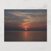 Sonnenaufgang auf den Postkarten von Delray Beach (Vorderseite)