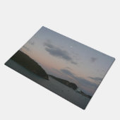 Sonnenaufgang auf den St. Thomas III Jungfrau Isla Fußmatte (Schrägansicht)