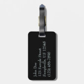 Sonnenaufgang auf den St. Thomas III Jungfrau Isla Gepäckanhänger (Rückseite vertikal)