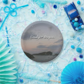 Sonnenaufgang auf den St. Thomas III Jungfrau Isla Pappteller (Party)