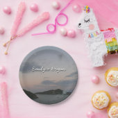 Sonnenaufgang auf den St. Thomas III Jungfrau Isla Pappteller (Party)