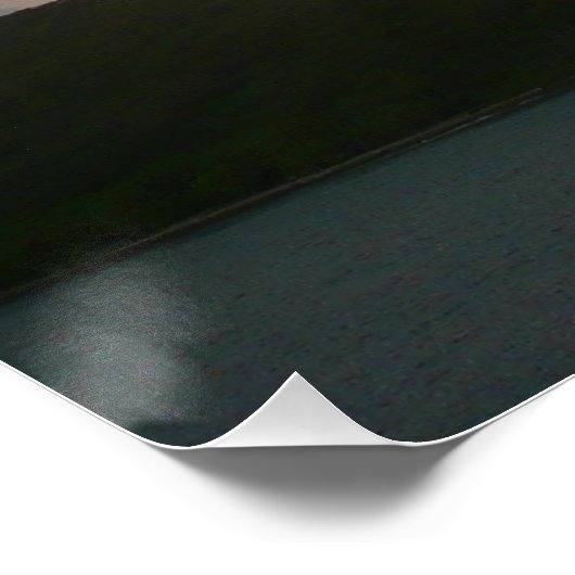 Sonnenaufgang auf den St. Thomas III Jungfrau Isla Poster (Ecke)