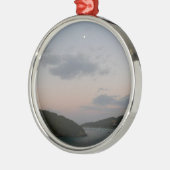Sonnenaufgang auf den St. Thomas III Jungfrau Isla Silbernes Ornament (Links)