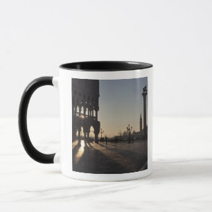Sonnenaufgang auf der Plaza San Marco Tasse